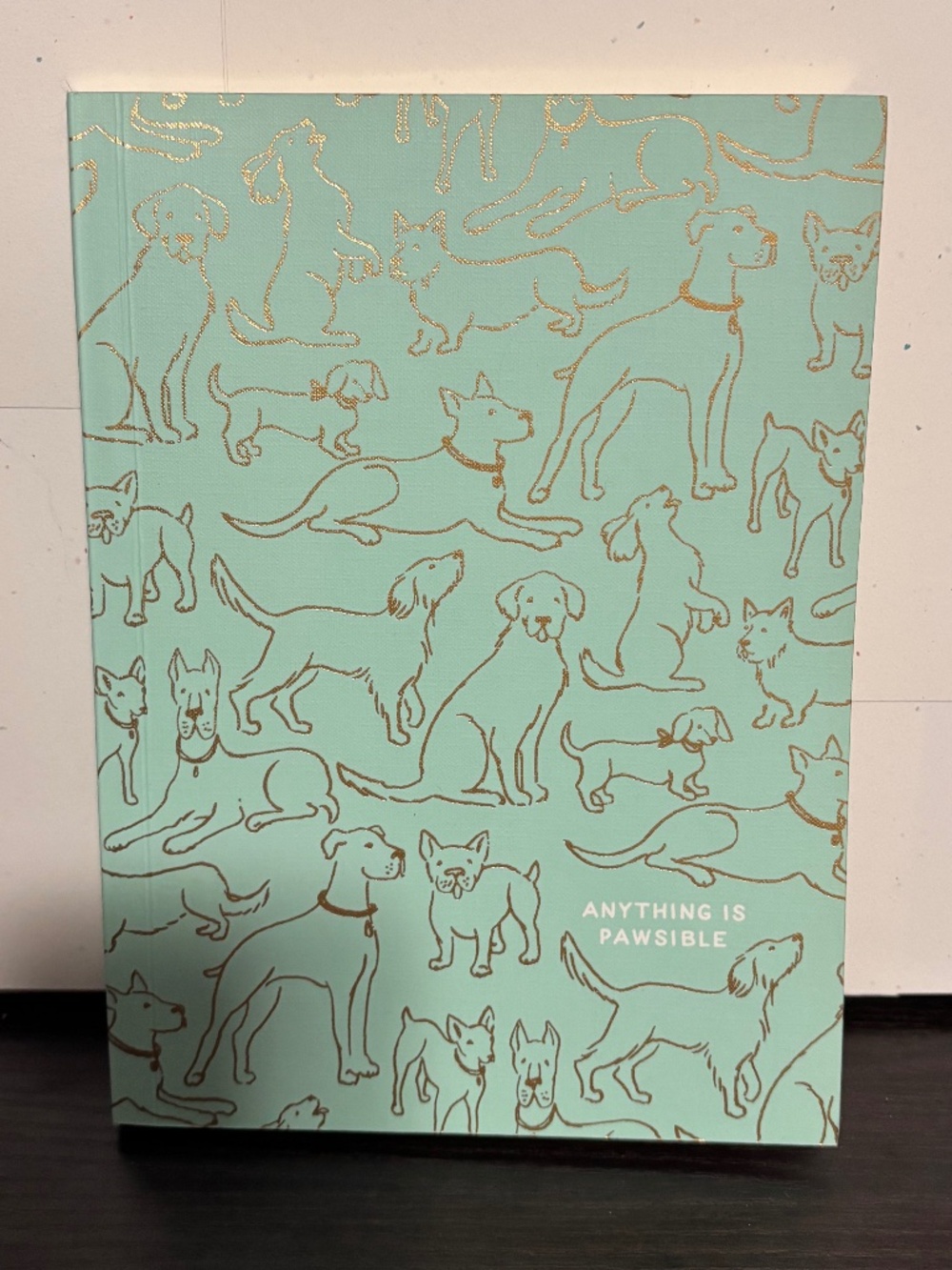 Anything is PAWSIBLE Dog Journal